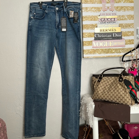 NWT Men’s Liverpool Relaxed Straight Medium Wash Jeans Size 34x36 - Picture 2 of 9